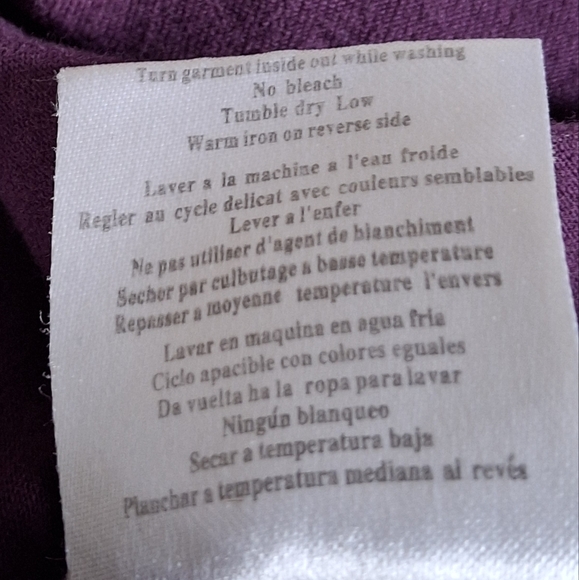 Streetwear Society Size Medium Polka Dot Purple And Black Tank Top - Picture 5 of 5